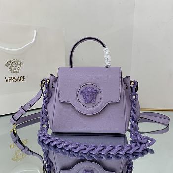 Versace Medusa Trumpet Small Purple 1040 Size 20 x 10 x 17 cm