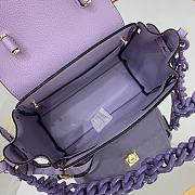 Versace Medusa Trumpet Small Purple 1040 Size 20 x 10 x 17 cm - 2