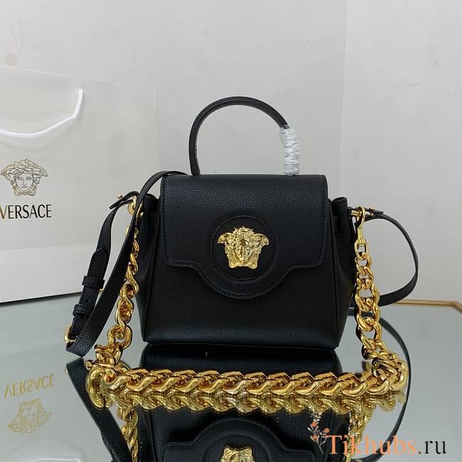 Versace Medusa Small Golden Chain Black 1040 Size 20 x 10 x 17 cm - 1