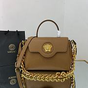 Versace Medusa Medium Golden Chain Brown 1039 Size 25 x 15 x 22 cm - 1