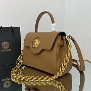 Versace Medusa Medium Golden Chain Brown 1039 Size 25 x 15 x 22 cm - 5