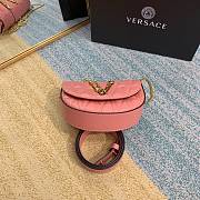 Versace Medusa Waist Bag Crossbody Pink 1002 Size 18 x 4 x 14 cm - 6