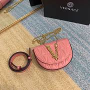 Versace Medusa Waist Bag Crossbody Pink 1002 Size 18 x 4 x 14 cm - 2