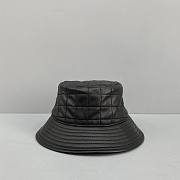 Celine Hat 60585 Sheepskin Black - 6