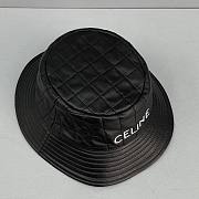 Celine Hat 60585 Sheepskin Black - 4