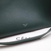 Celine Calfskin Handbag 183313 Size 24 x 26 x 22 cm - 3