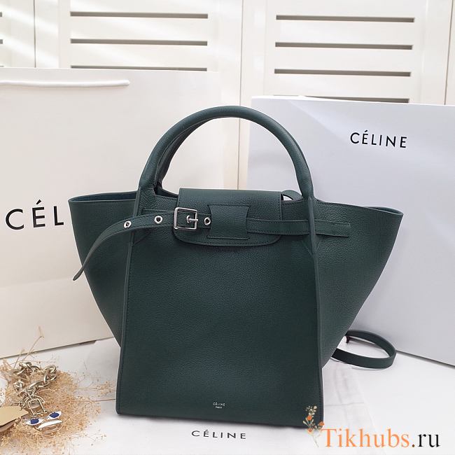 Celine Calfskin Handbag 183313 Size 24 x 26 x 22 cm - 1