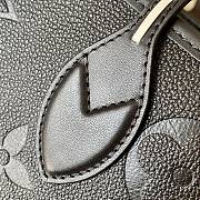 Louis Vuitton Neverfull Monogram Black M45856 Size 31 x 28 x 14 cm - 4