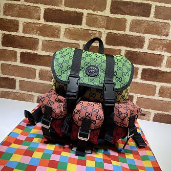 Gucci GG Multicolor Small Backpack 658783 Size 21 x 30 x 11.5 cm