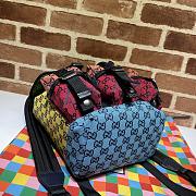 Gucci GG Multicolor Small Backpack 658783 Size 21 x 30 x 11.5 cm - 6