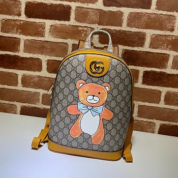 Gucci Bear Small Backpack 647816 Size 22 x 29 x 15 cm