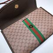 Gucci Rajah Brown Shoulder Bag 570145 Size 24 x 16 x 5 cm - 4