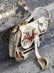 Dior Saddle Bag 002 Size 25.5 x 20 x 6.5 cm - 3