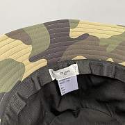 Celine Hat 60585 Camouflage Green - 2