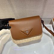 Prada Straw Bag 1BD243 Size 20 x 15 x 6.5 cm - 6