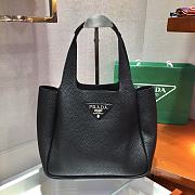 Prada Bucket Bag Black 1BG335 Size 25 x 21.5 x 14 cm - 1