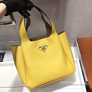 Prada Bucket Bag Yellow 1BG335 Size 25 x 21.5 x 14 cm - 4