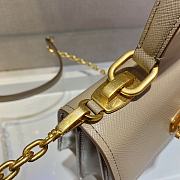 Prada Handbag Beige 1BD021 Size 20 x 17 x 8.5 cm - 2