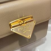 Prada Handbag Beige 1BD021 Size 20 x 17 x 8.5 cm - 6