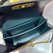 Prada Handbag Dark Green 1BD021 Size 20 x 17 x 8.5 cm - 4