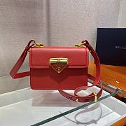 Prada Single-shoulder Red 1BD270 Size 20 x 14 x 7 cm - 1