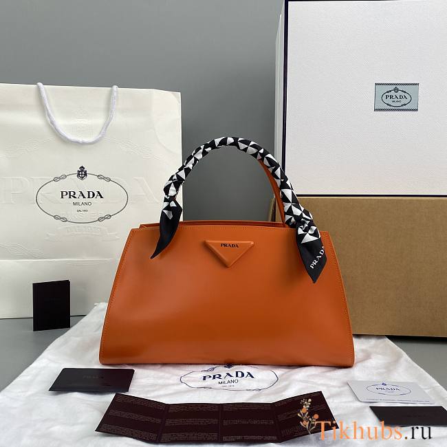 Prada Crossbody/Handbag Orange 6712 Size 33 x 18 x 13.5 cm - 1