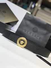 Versace Golden Belt Size 38 MM Head Buckle - 6