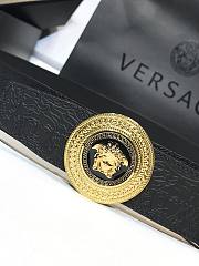 Versace Golden Belt Size 38 MM Head Buckle - 2