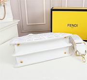 Fendi Handbag White F516 Size 33 cm - 2