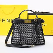 Fendi Peekaboo Black Size 33 x 12 x 24 cm - 1