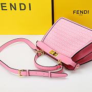 Fendi Peekaboo Pink Size 33 x 12 x 24 cm - 5