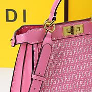 Fendi Peekaboo Pink Size 33 x 12 x 24 cm - 3