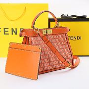 Fendi Peekaboo Orange Size 33 x 12 x 24 cm - 5