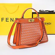 Fendi Peekaboo Orange Size 33 x 12 x 24 cm - 3