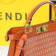 Fendi Peekaboo Orange Size 33 x 12 x 24 cm - 2