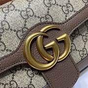 Gucci Marmont Shoulder Bag Brown 446744 Size 23 x 14 x 6 cm - 4