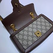 Gucci Marmont Shoulder Bag Brown 446744 Size 23 x 14 x 6 cm - 5