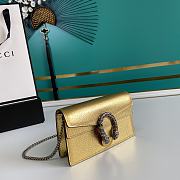 Gucci Dionysus Super Mini Golden Bag 476432 Size 16.5 x 10 x 4.5 cm - 2