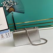 Gucci Dionysus Silver Bag 499623 Size 25 x 13.5 x 7 cm - 3