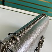 Gucci Dionysus Silver Bag 499623 Size 25 x 13.5 x 7 cm - 5