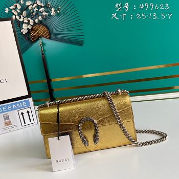 Gucci Dionysus Golden Bag 499623 Size 25 x 13.5 x 7 cm