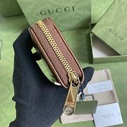 Gucci Wallet GG Marmont Brown 658549 Size 11.5 x 8.5 x 3 cm - 5