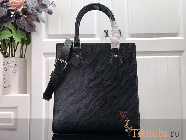 LV Sac plat BB Epi Leather Black M58660 Size 25 x 18 x 10 cm - 1