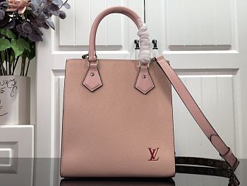 LV Sac plat BB Epi Leather Pink M58660 Size 25 x 18 x 10 cm