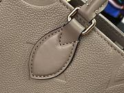 LV Onthego Mini Handbag Gray Brown M45661 Size 28 x 19.5 x 11.5 cm - 3