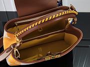 Louis Vuitton Capucines BB Orange Brown Gold Buckle M57651 Size 27 x 18 x 9 cm  - 2