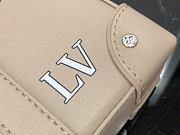 LV Soft Trunk Handbag Virgil Abloh Apricot M45880 Size 22.5 x 14 x 5 cm - 3