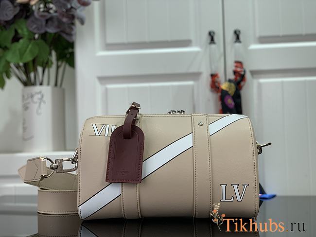 LV Speedy Handbags Apricot M45757 Size 27 x 17 x 13 cm - 1