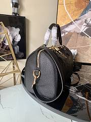 LV Speedy Bandoulière 25 Pure Black M58947 Size 25 x 19 x 15 cm - 4