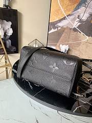 LV Speedy Bandoulière 25 Pure Black M58947 Size 25 x 19 x 15 cm - 2